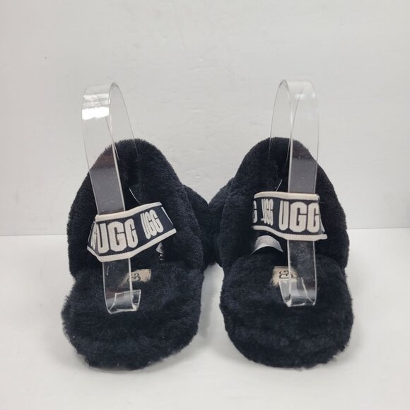 UGG Kid's Black Oh Yeah Slides Slipper S/N1115752K US Size 3 - Picture 4 of 8